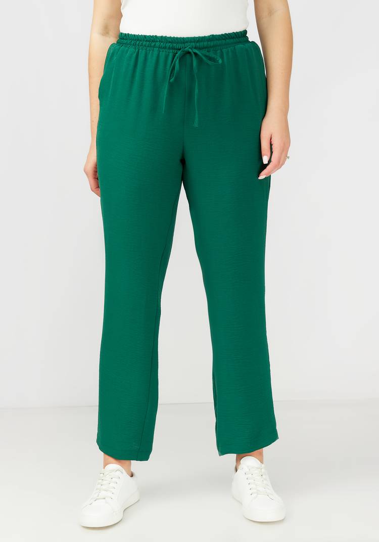 Брюки прямые от бедра с поясом на резинке шир.  750, рис. 14