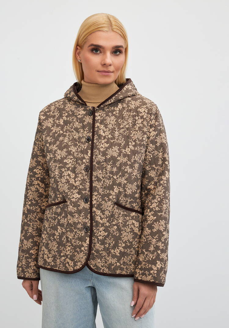 Куртка с цветочным принтом Аманда шир.  750, рис. 16