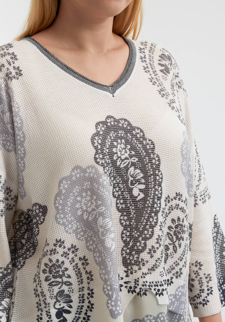 Блуза Краски жизни шир.  750, рис. 11