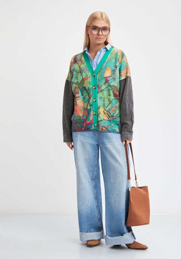 Кардиган Стильный образ шир.  580, рис. 2