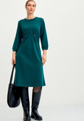 Платье А силуэта на кулиске