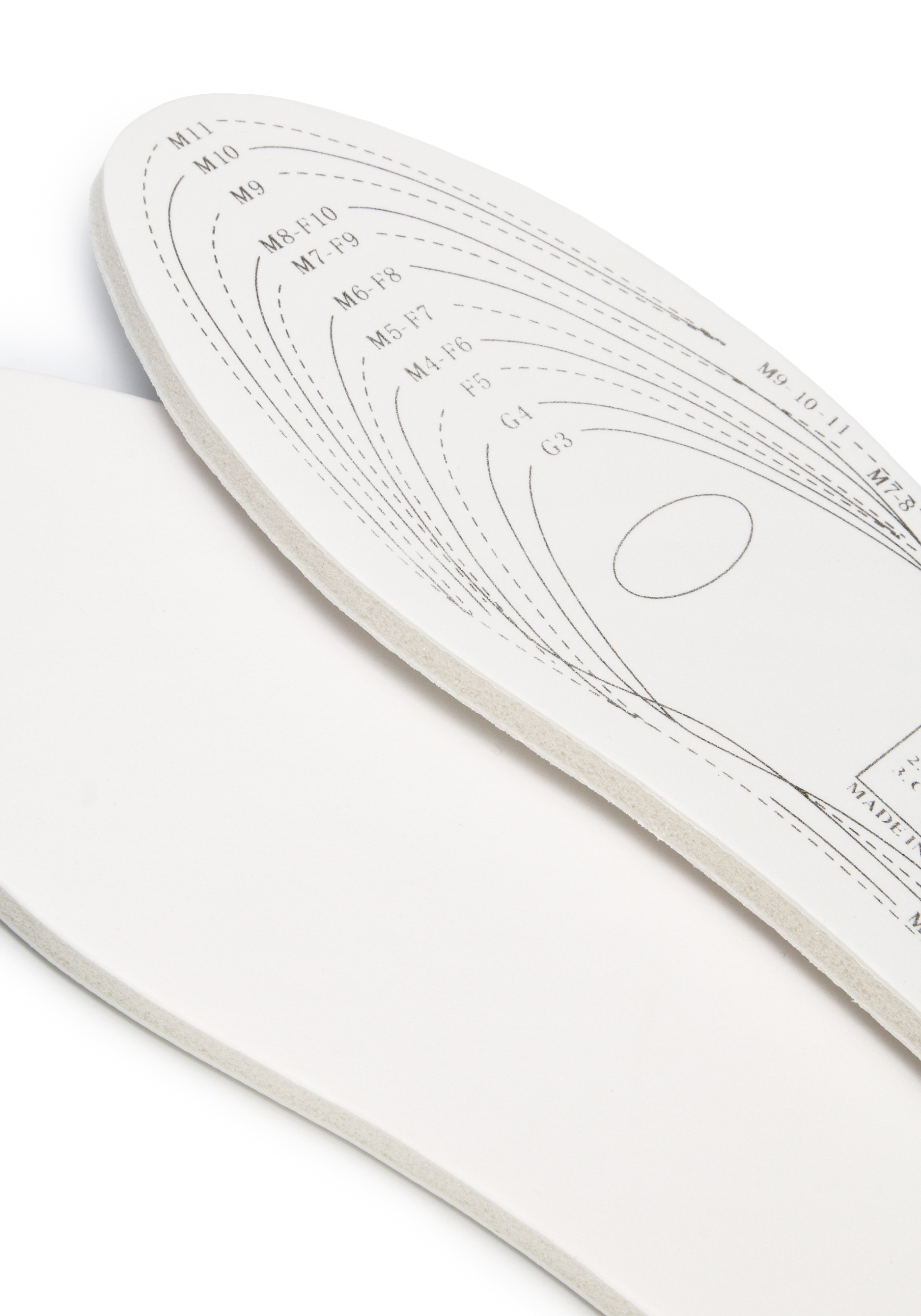 Стельки для обуви с эффектом памяти, 2 пары Bradex, цвет белый, размер универсальный - фото 4