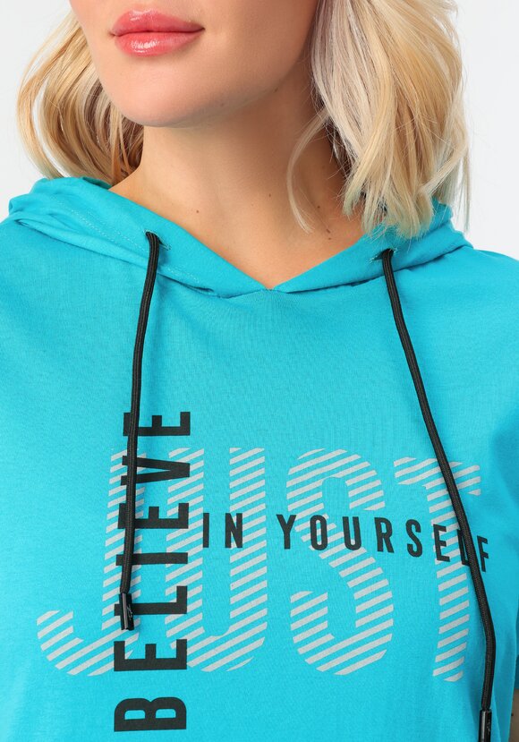 Платье с капюшоном свободного кроя шир.  580, рис. 17