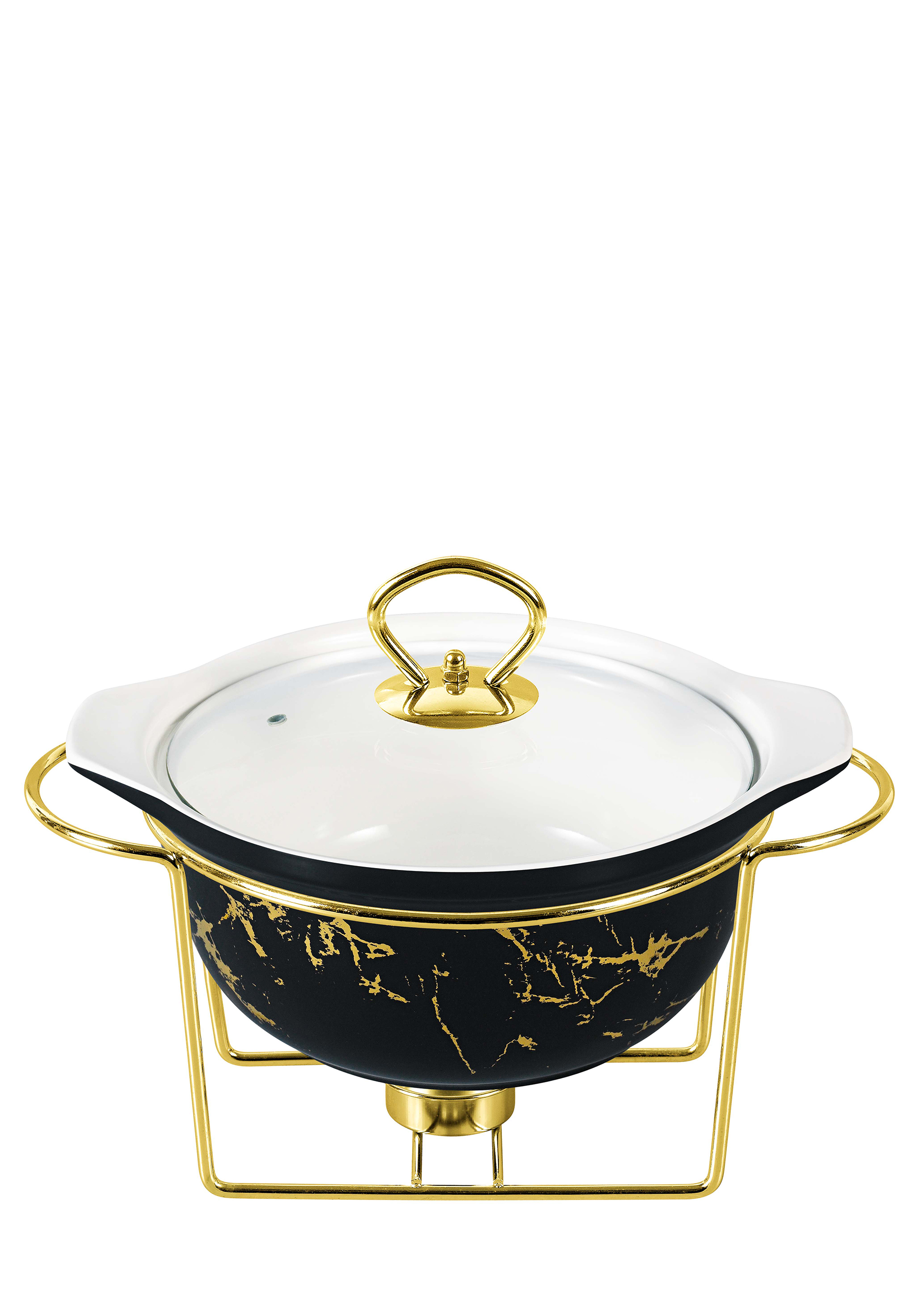 Мармит из фарфора quotЗолотой мрамор quot 12 л 1999₽