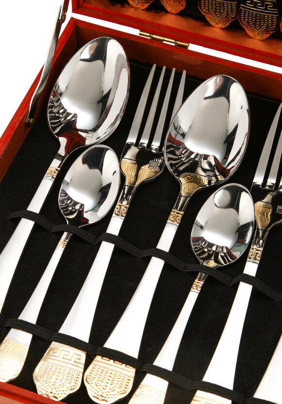 Набор столовых приборов 18 предметов шир.  580, рис. 6