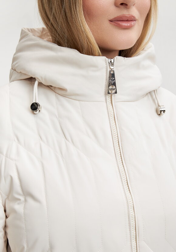 Пальто с фигурной стежкой Стефания шир.  580, рис. 16