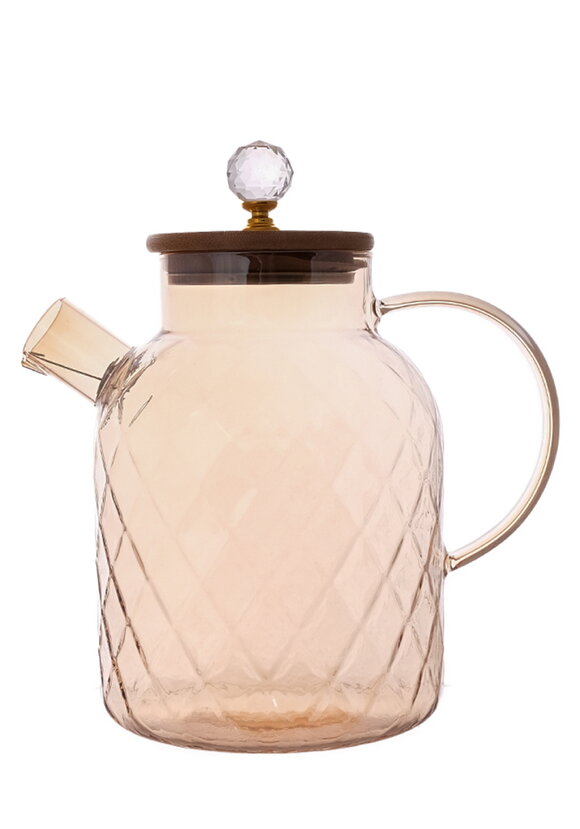 Кувшин стеклянный с крышкой Бриллиант шир.  580, рис. 2