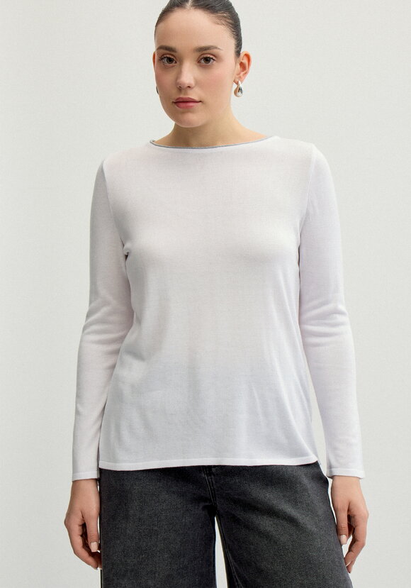 Джемпер базовый однотонный шир.  580, рис. 4