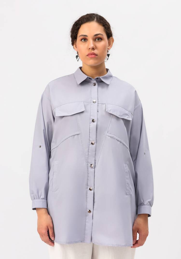 Рубашка на кулиске с резинками шир.  750, рис. 21