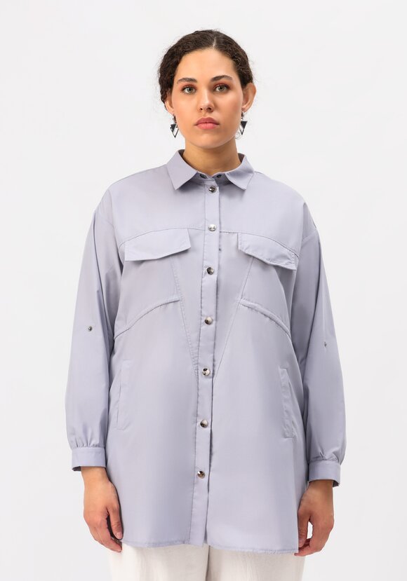 Рубашка на кулиске с резинками шир.  580, рис. 21