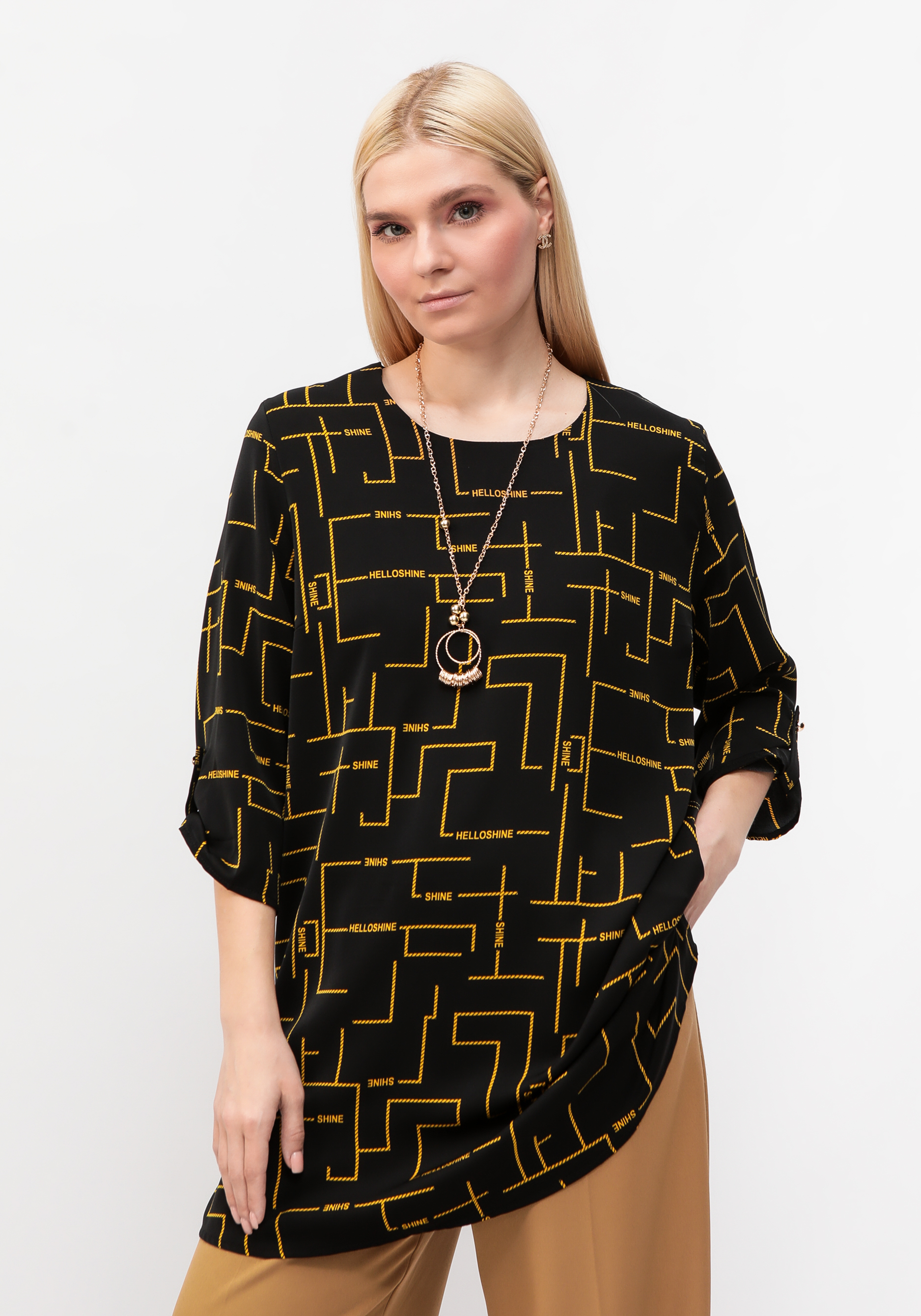 Туника с геометрическим дизайном quotМарта quot 999₽