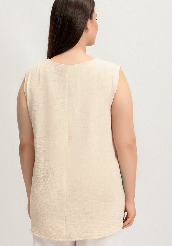 Топ свободного кроя с круглым вырезом шир.  580, рис. 11