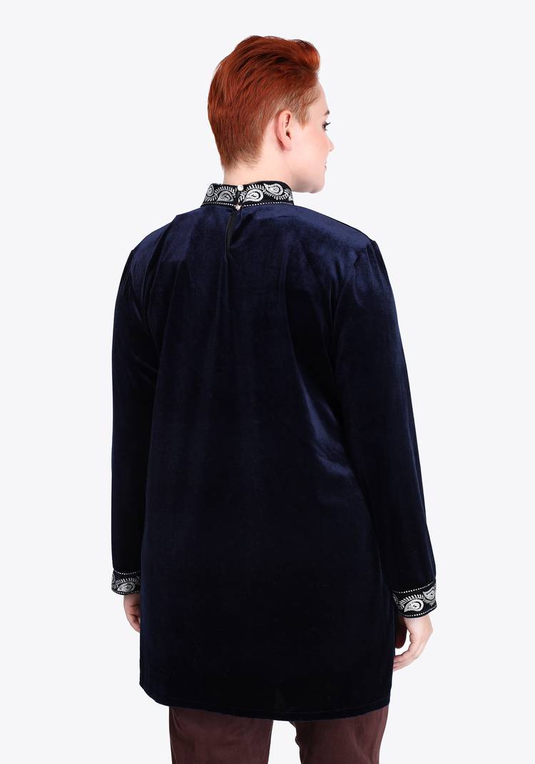 Туника Мягкие объятия шир.  750, рис. 6