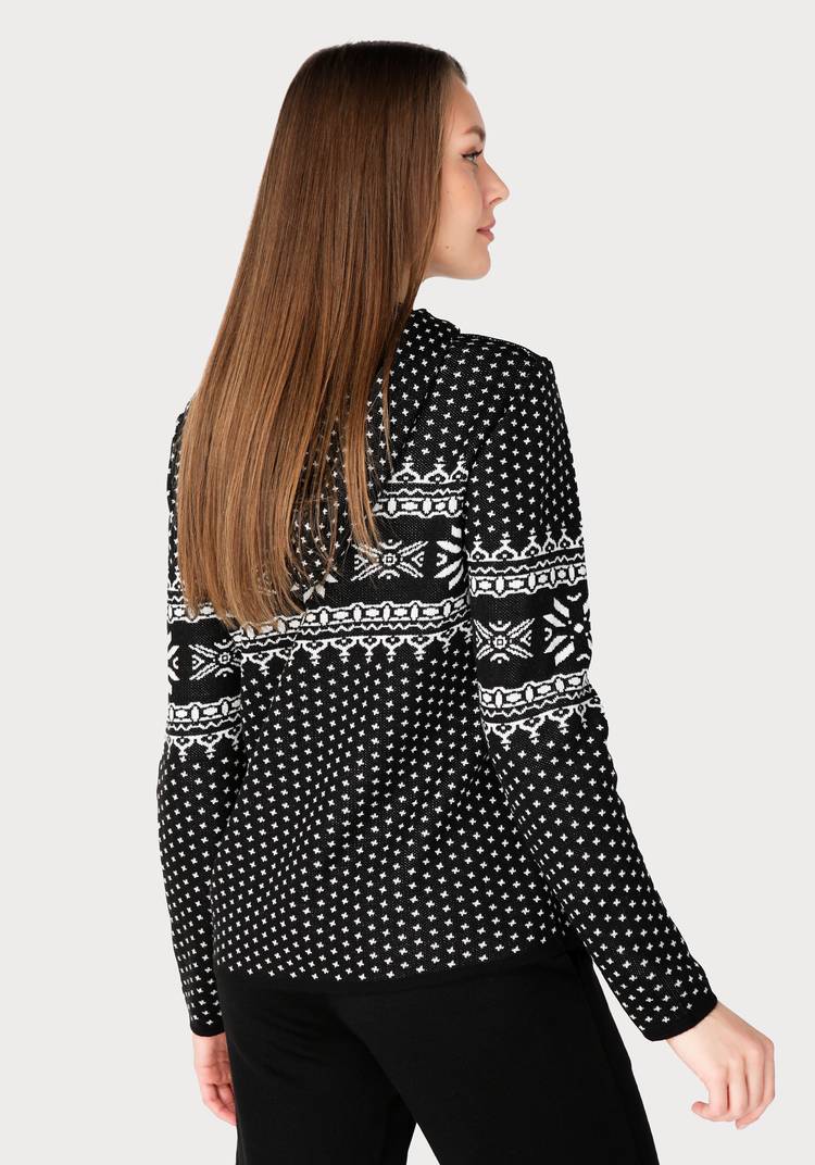 Джемпер Сканди с рисунком шир.  750, рис. 2