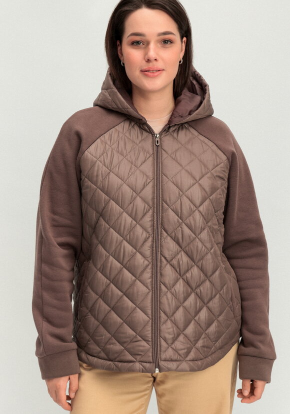 Толстовка с капюшоном и стежкой шир.  580, рис. 29