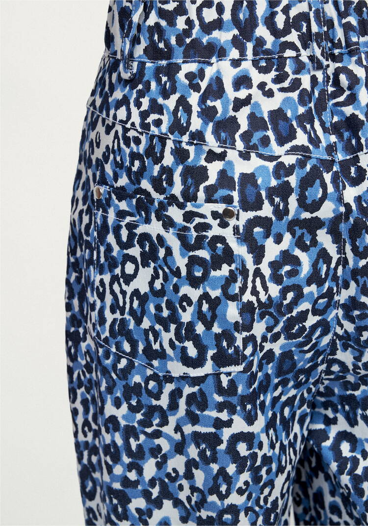 Брюки с анималистичным принтом Кристи шир.  750, рис. 2