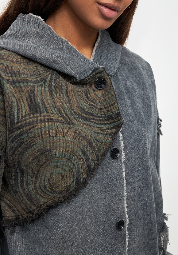 Джинсовая куртка Оливия шир.  580, рис. 5