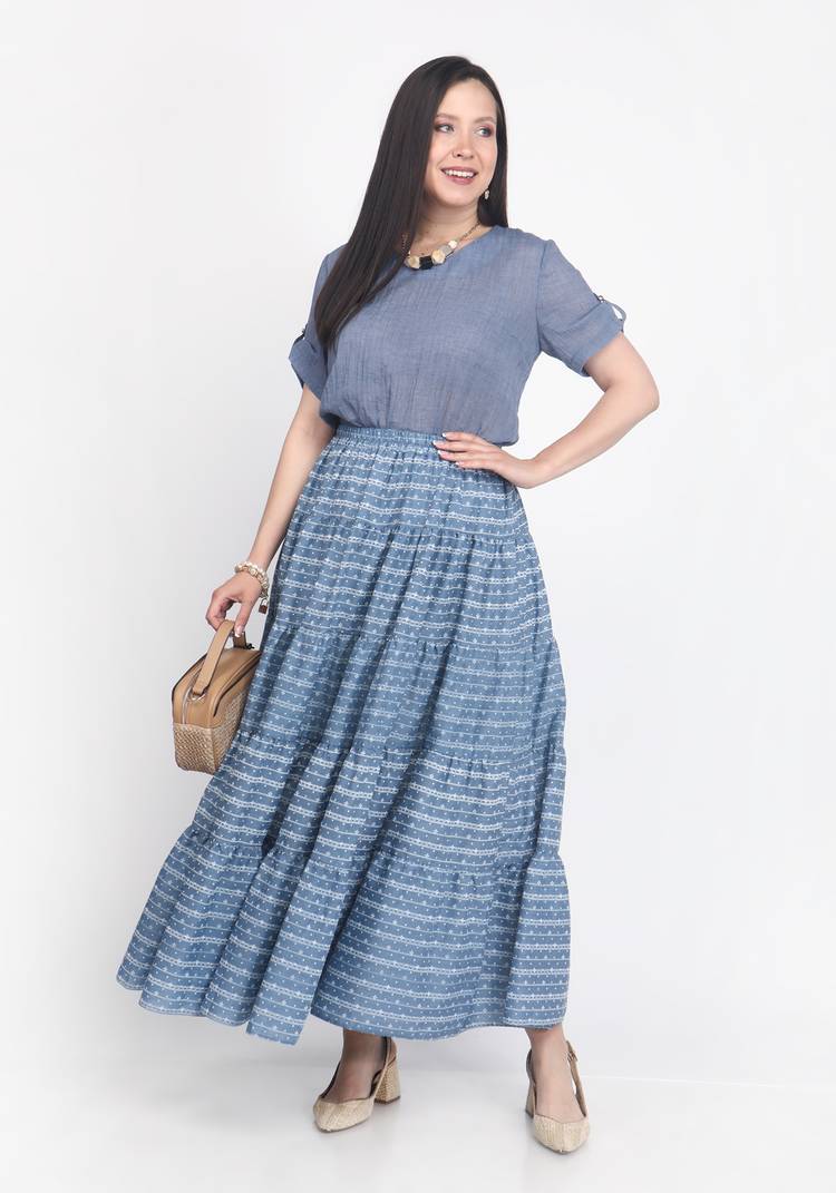 Блуза Чувство стиля шир.  750, рис. 12