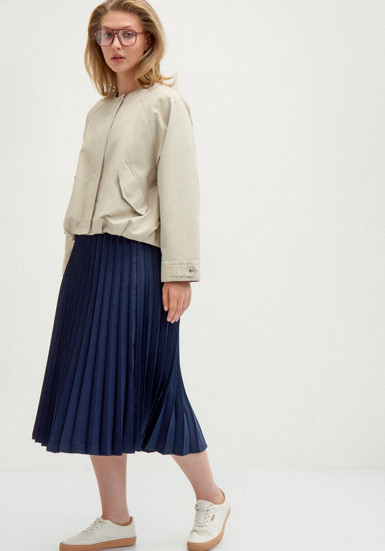 Юбка-гофре прямая Оливия шир.  750, рис. 15