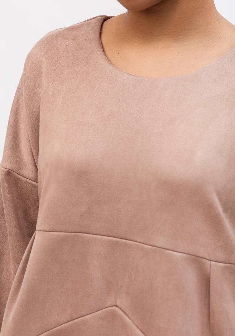 Туника из эко-замши шир.  750, рис. 19