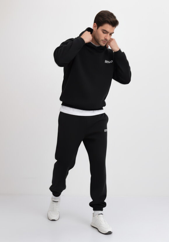 Брюки джоггеры на кулиске по талии шир.  580, рис. 8