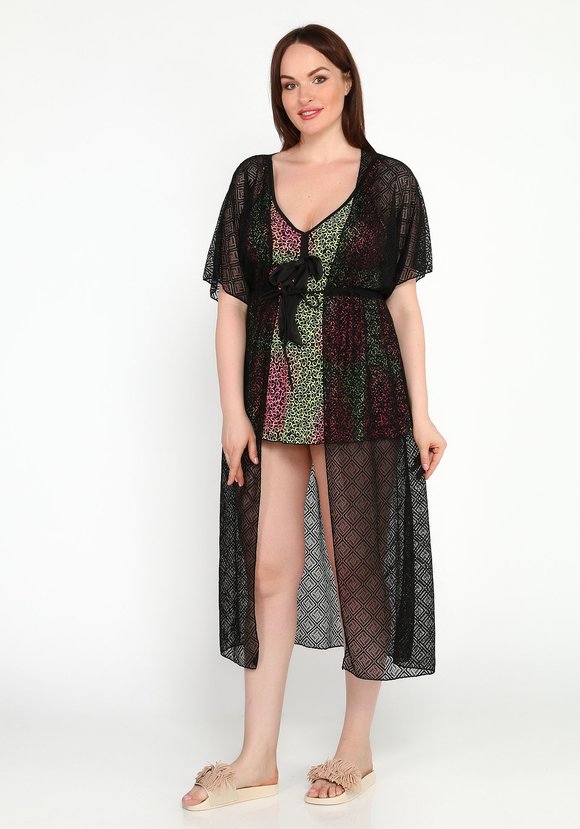 Туника летняя с кулиской на талии шир.  580, рис. 2