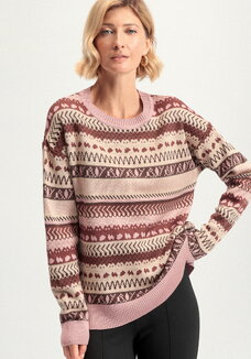 Джемпер со скандинавским рисунком