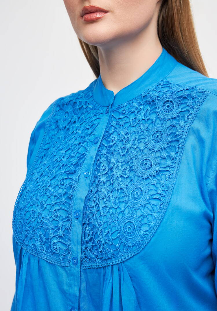 Блуза с кружевом Эстер шир.  750, рис. 19