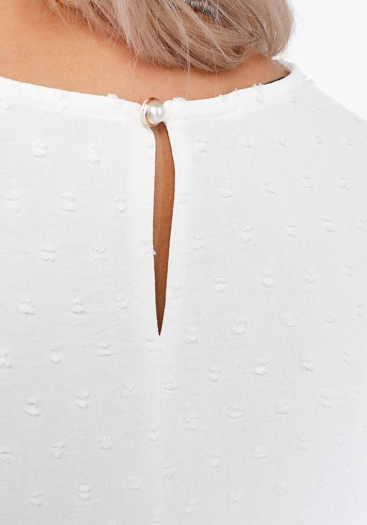 Блуза фактурная с объемным рукавом шир.  750, рис. 3