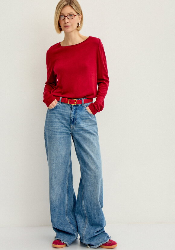 Джемпер базовый однотонный шир.  580, рис. 37