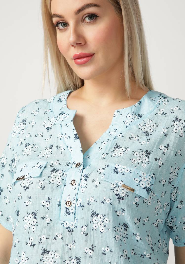 Блуза Солнечный сад шир.  750, рис. 3