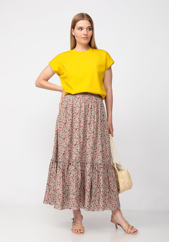 Блуза трикотажная с цельнокроеным рукавом шир.  580, рис. 23