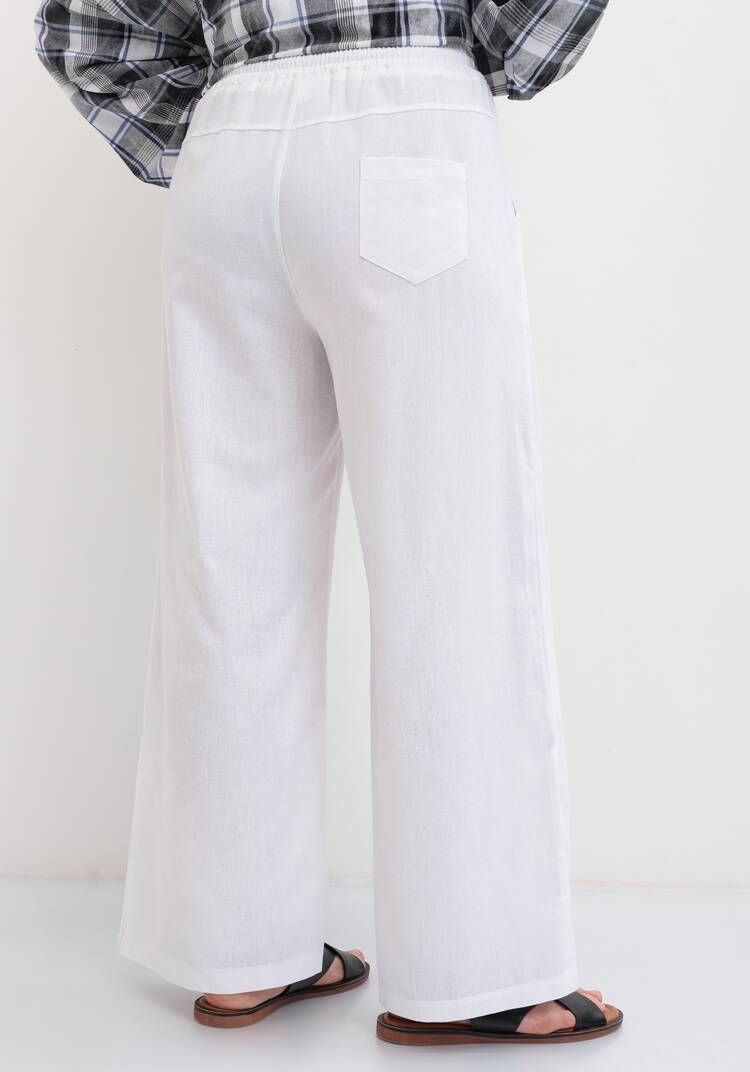 Брюки широкие на резинке со шнурком шир.  750, рис. 9