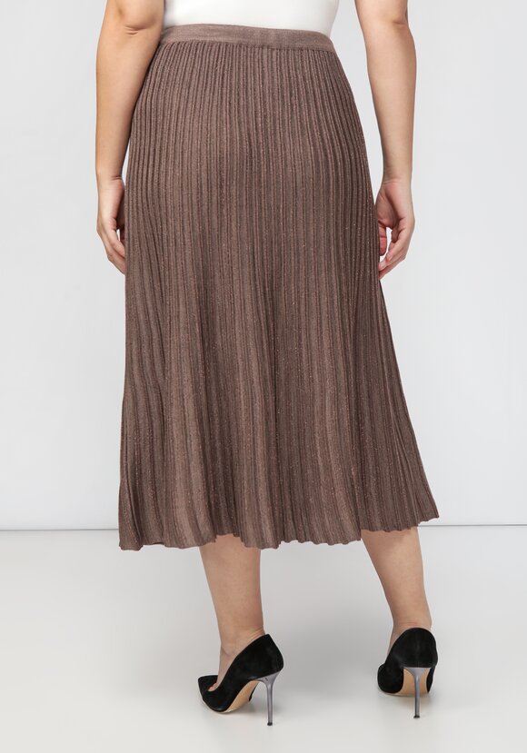 Юбка миди с метанитью шир.  580, рис. 16