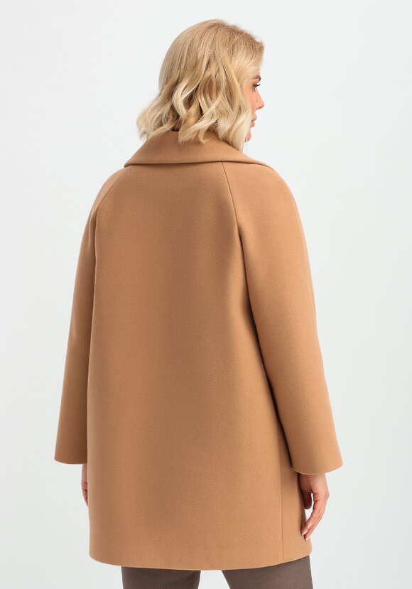 Пальто на подкладе однобортное шир.  580, рис. 15