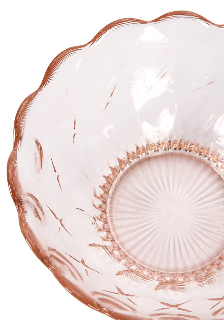 Набор из 6-ти салатников Розовое стекло шир.  750, рис. 3