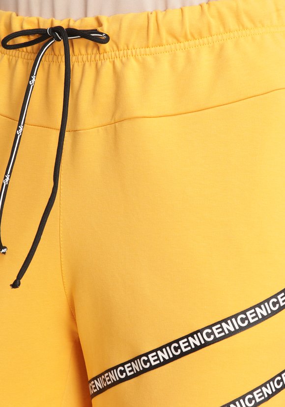 Брюки на резинке с тесьмой шир.  580, рис. 7