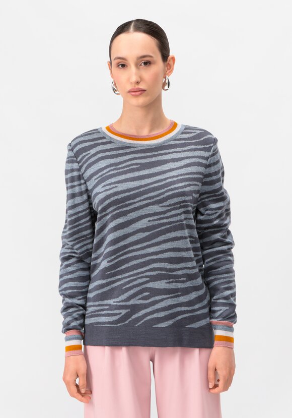 Джемпер с жаккардовым рисунком шир.  580, рис. 13