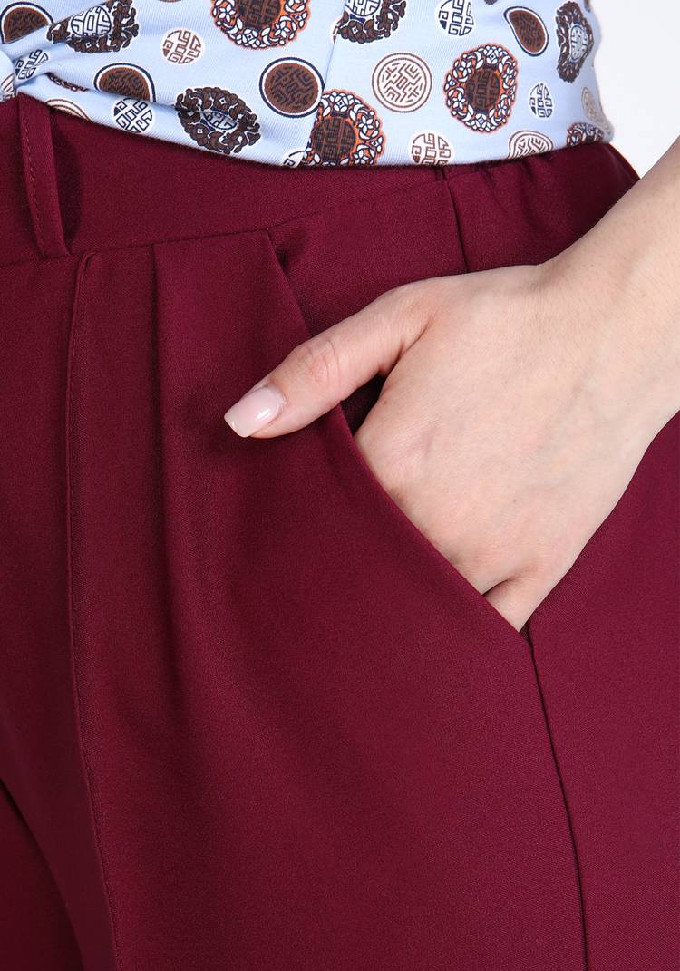 Брюки широкие на резинке со стрелками шир.  750, рис. 8