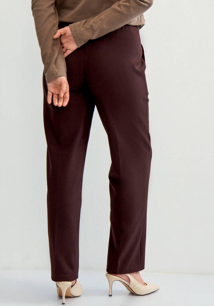 Брюки с защипами прямые шир.  750, рис. 3