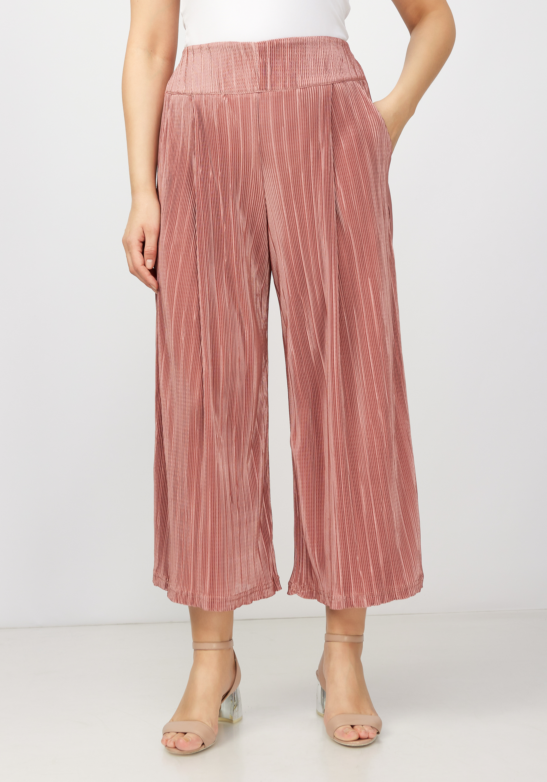 Юбка-брюки "Стелла" Синель, цвет розовый, размер 60 - фото 9