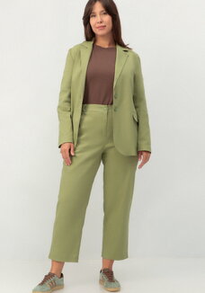 Брюки бананы 7/8 джинсовые