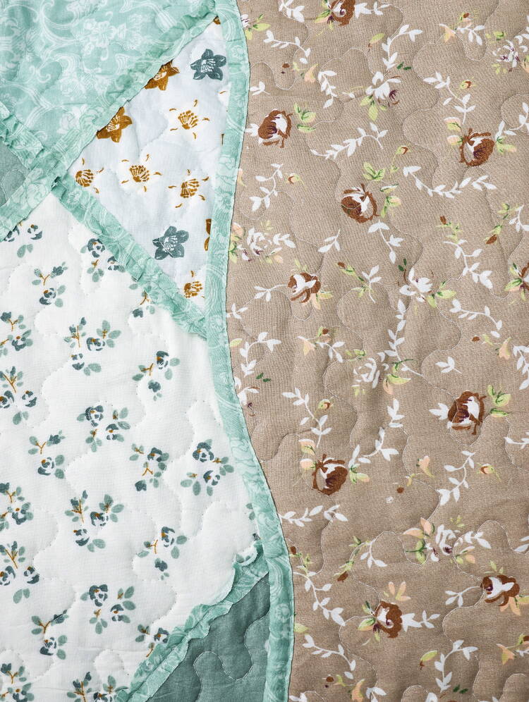 Покрывало с наволочками Печворк шир.  750, рис. 44