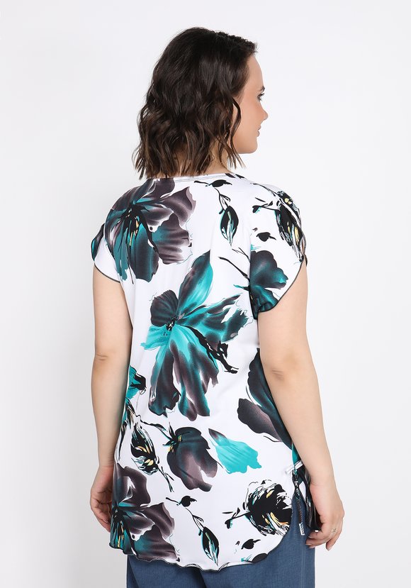 Блуза Чудесное настроение шир.  580, рис. 11