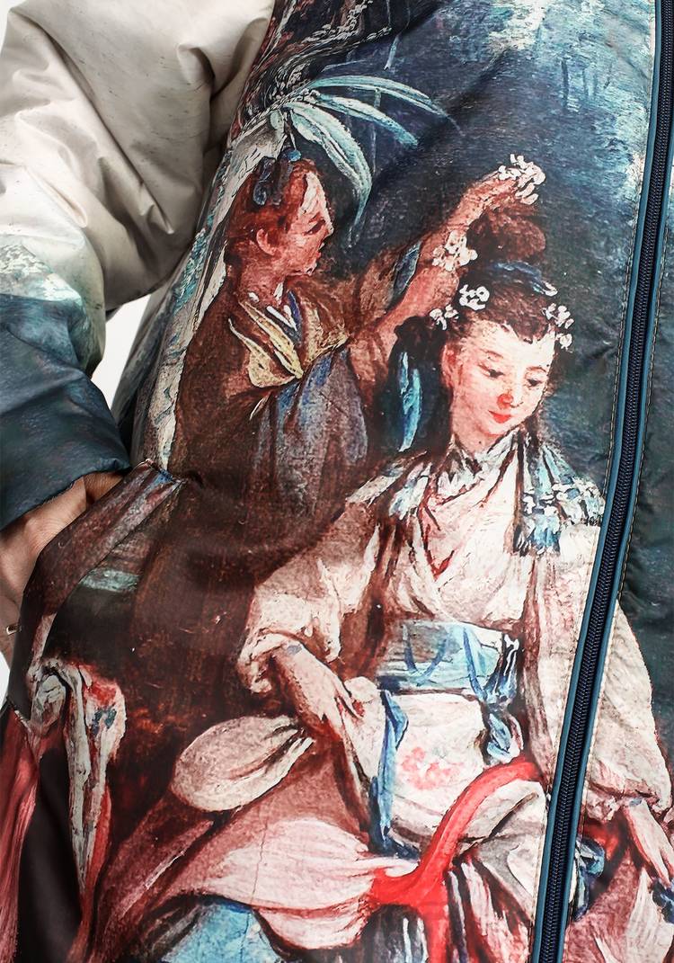 Куртка Прекрасные пейзажи шир.  750, рис. 6