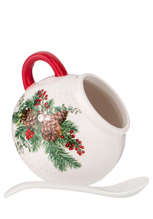 Солонка с ложкой Торжество шир.  580, рис. 2