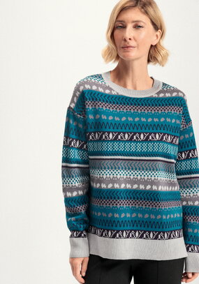 Джемпер со скандинавским рисунком