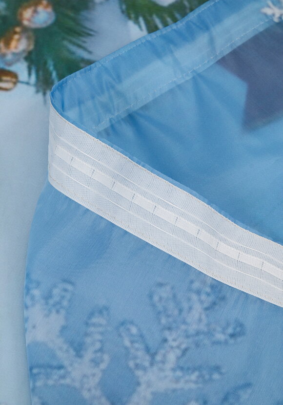 Штора Зимний сюжет шир.  580, рис. 11