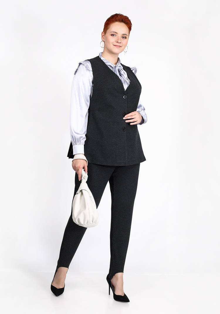 Жилет с регулировкой ширины в боковых швах шир.  750, рис. 7