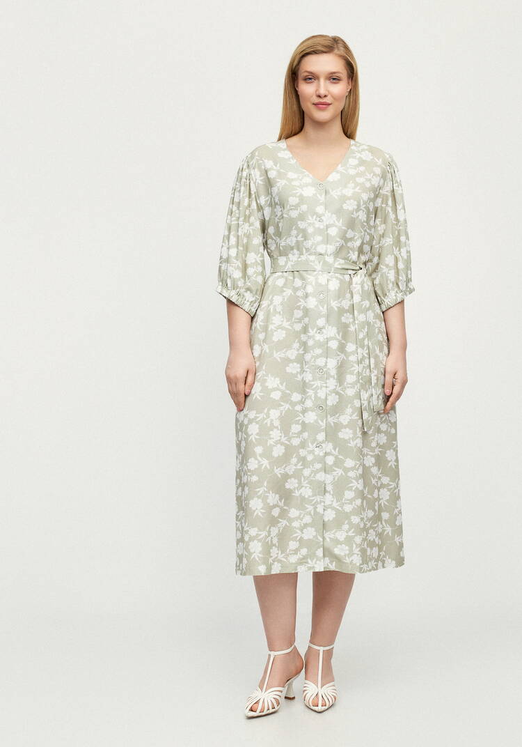 Платье Летний ветер шир.  750, рис. 12